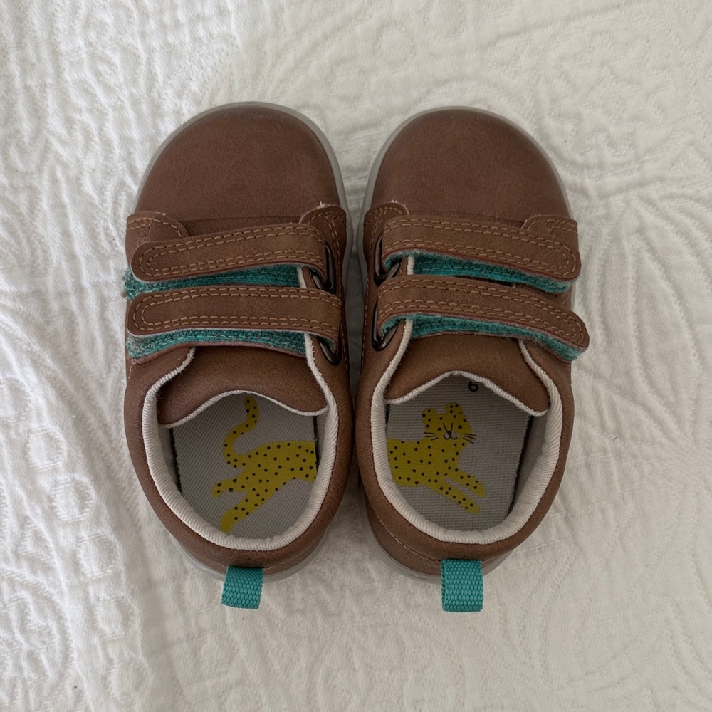 Ten Little Everyday Originals Mocha Brown Toddler Shoes